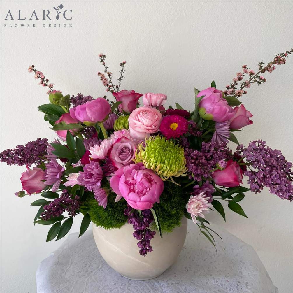 Mila is the latest addition to our gorgeous collection of Spring arrangements!
This
