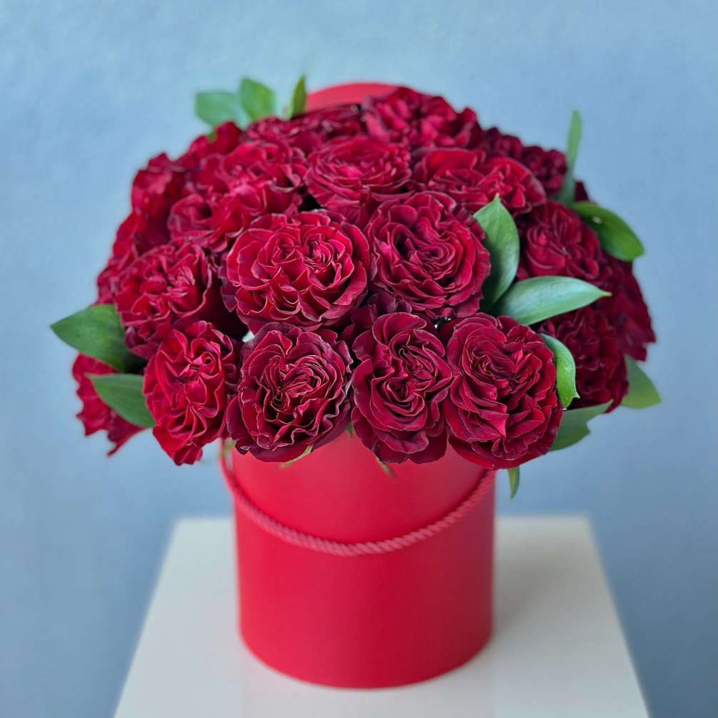 Indulge in the timeless elegance of our Red Garden Roses in a