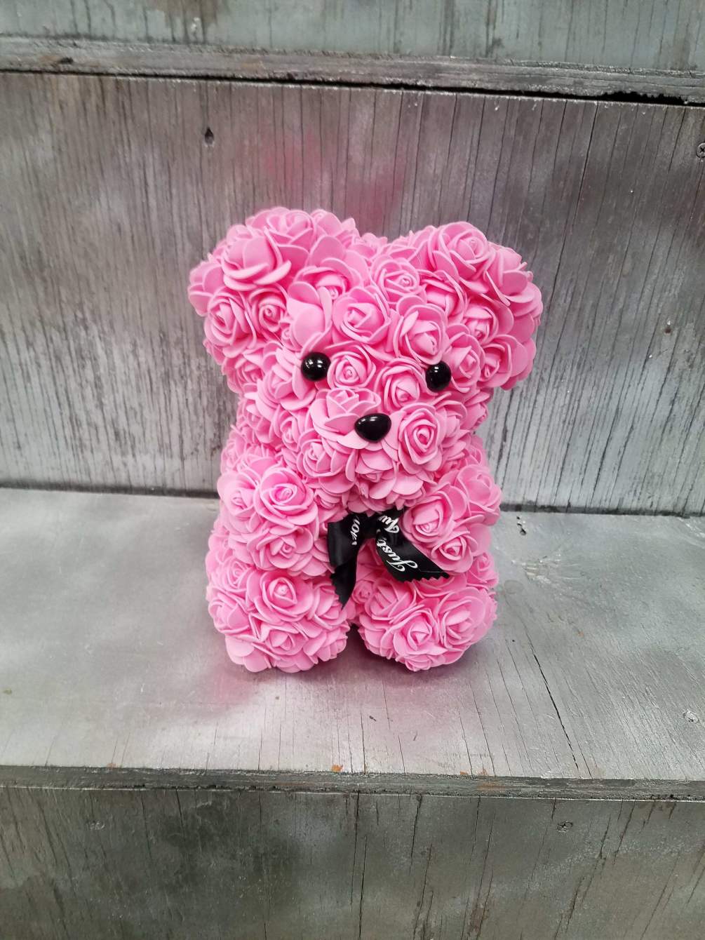 Bear made from roses discount