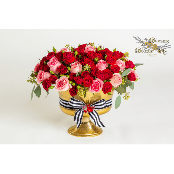 Dazzling arrangement that will make her heart know how much you care!
