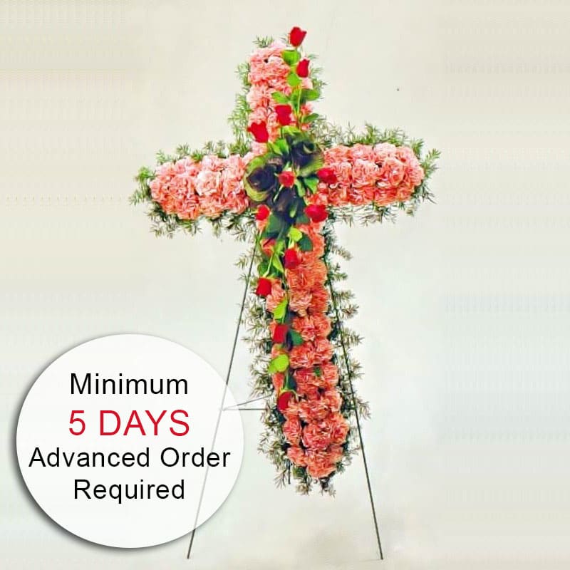 MINIMUM OF 5 DAYS ADVANCED NOTICE REQUIRED to ensure that the flowers
