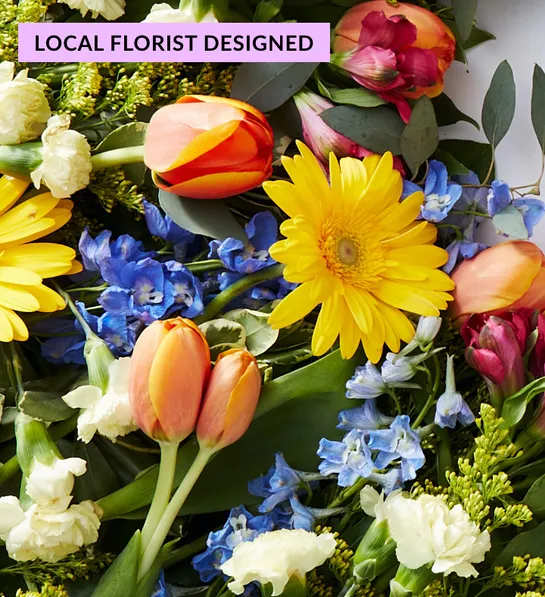 Let our florists design and create a beautiful arrangement for your loved