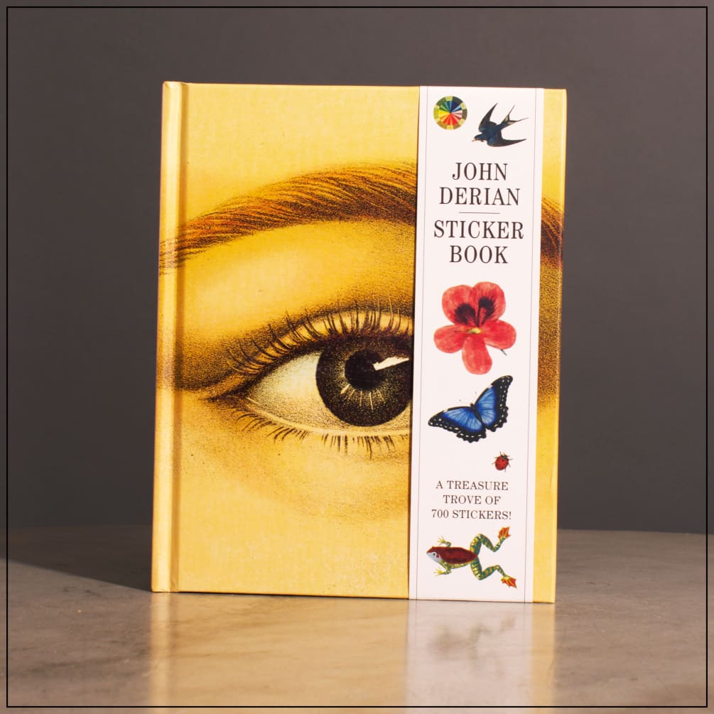 John Derian Sticker Book, from revered designer John Derian, offers a curated