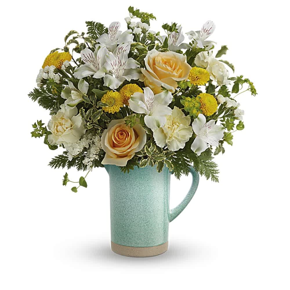 Everyone adores this stunning springtime surprise, with its fresh white and yellow