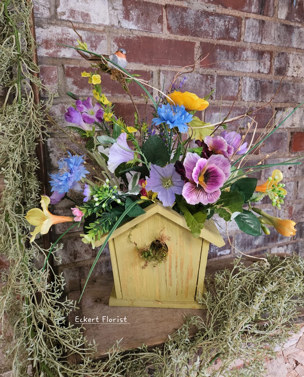 Want to brightens someone&#039;s day? This beautiful permanent botanical arrangement will do
