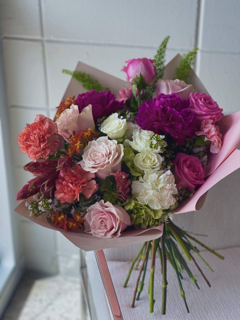 Mixed Bouquet made with premium flowers. 