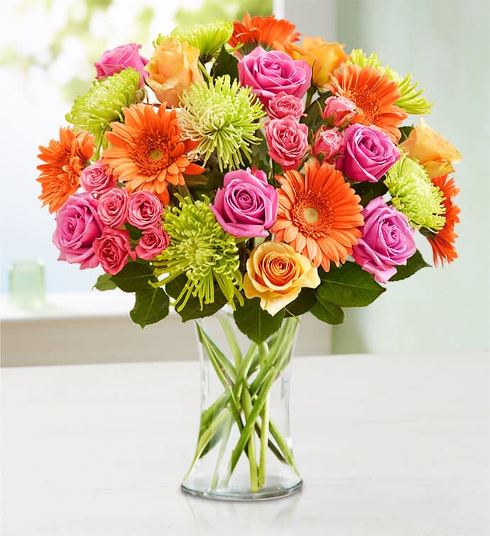 Captivate their senses with our beautiful vibrant blooms. We&#039;ve gathered a colorful