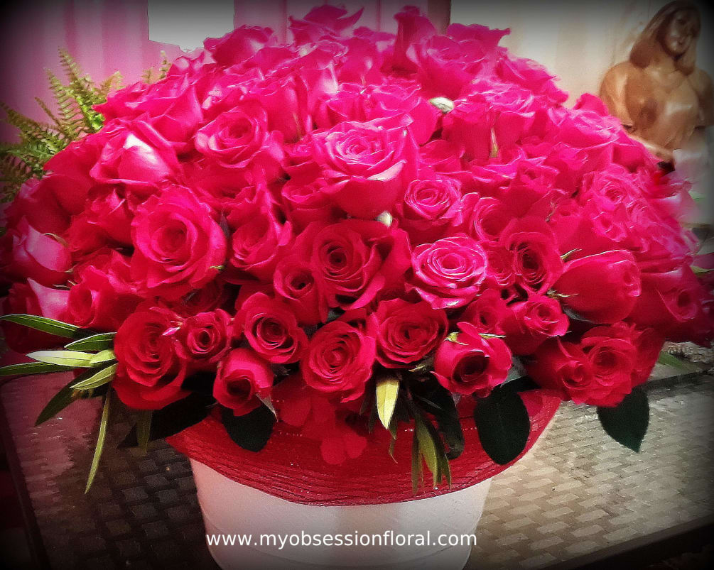 Want to really surprise your loved one? Order 5 dozen, 10 dozen