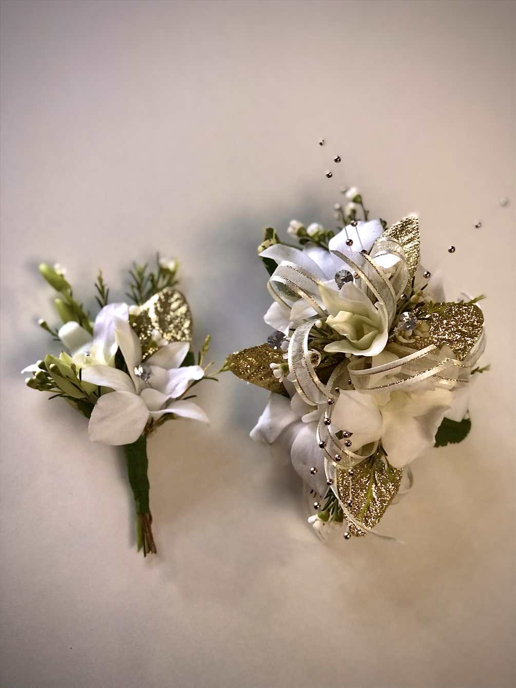 boutonniere and corsage 