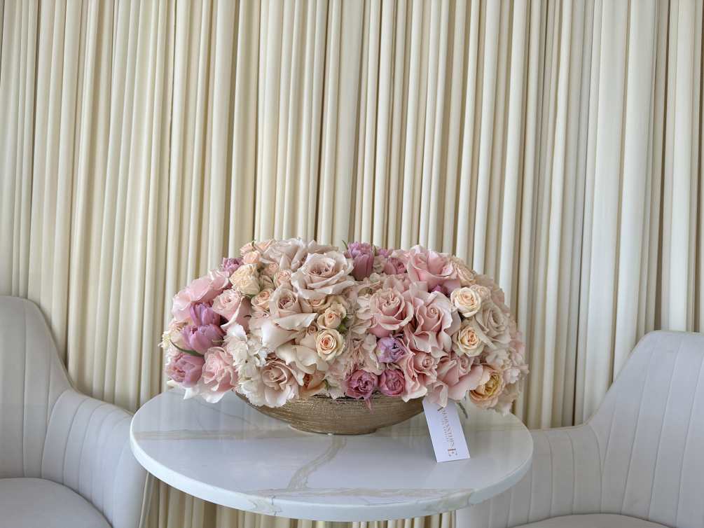 Soft and airy, this springtime bouquet is a dream come true. 