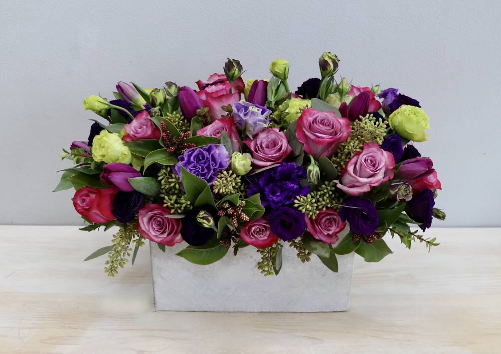 Perfect for any occasion, this luscious arrangement includes all our favorite lavender