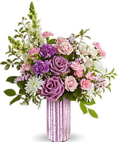 Elevate Mother&#039;s Day with Teleflora&#039;s Lavender Bliss Bouquet, featuring a stunning lavender
