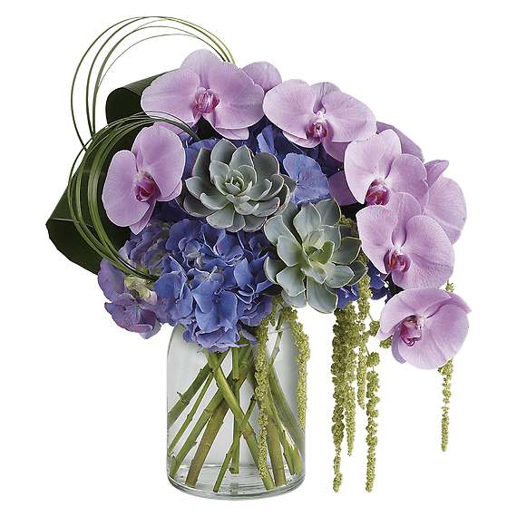 A sculpture of blooms. Elevate any occasion with this exquisite masterpiece of