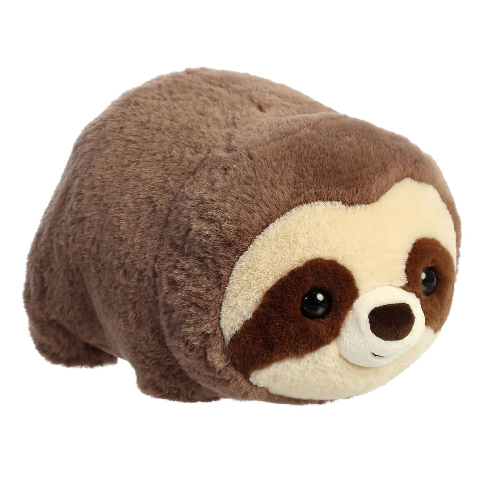 This plump and soft plush is among our new collection of stackable