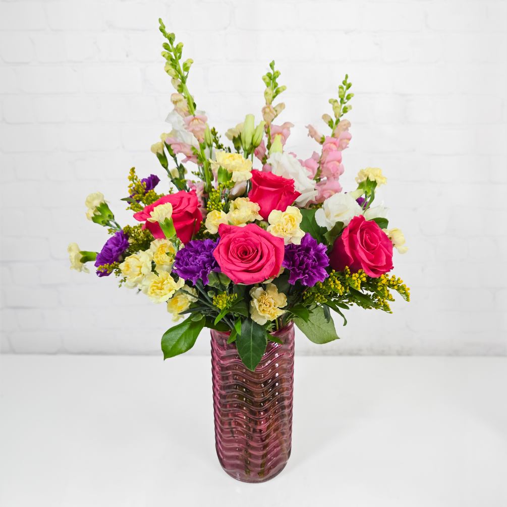 Indulge in the vibrant symphony of nature with our &quot;Garden Splendor&quot; bouquet.
