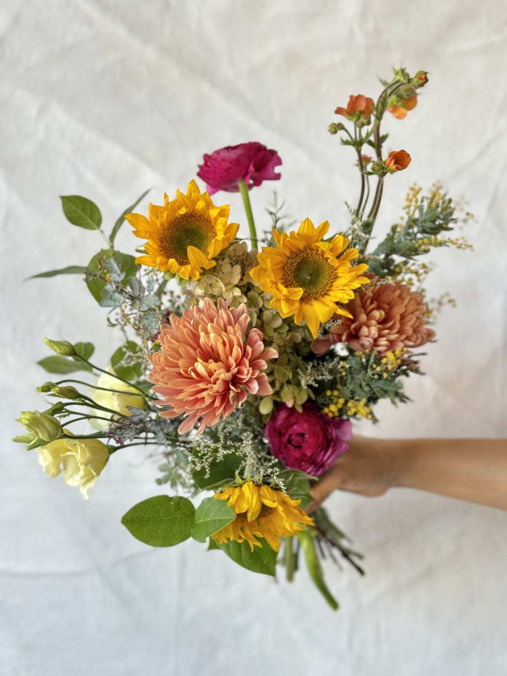 Experience a truly unique and captivating floral arrangement. Our florists craft each