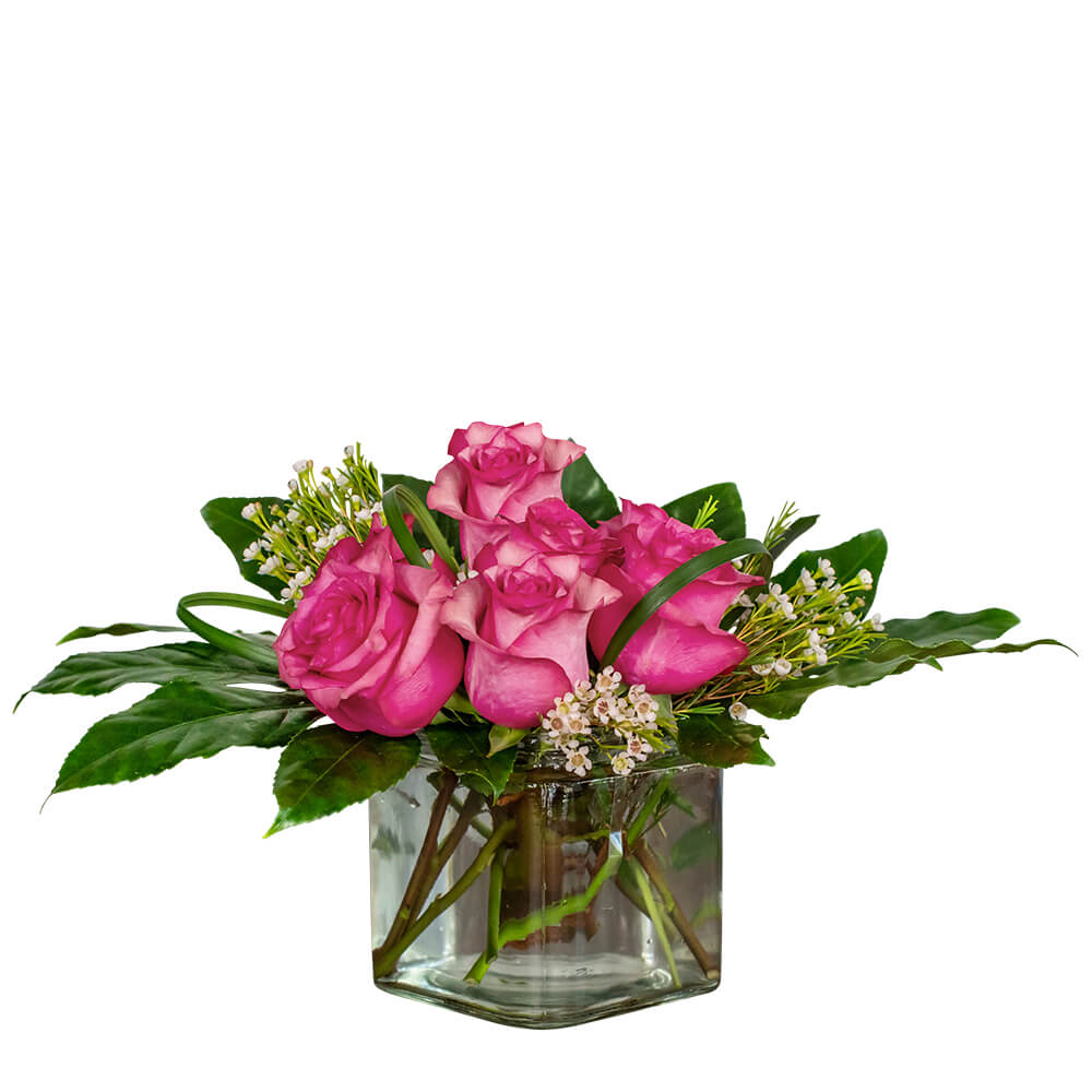 Sleek and stylish. Passionate Pink sends a special message of affection. Flowers