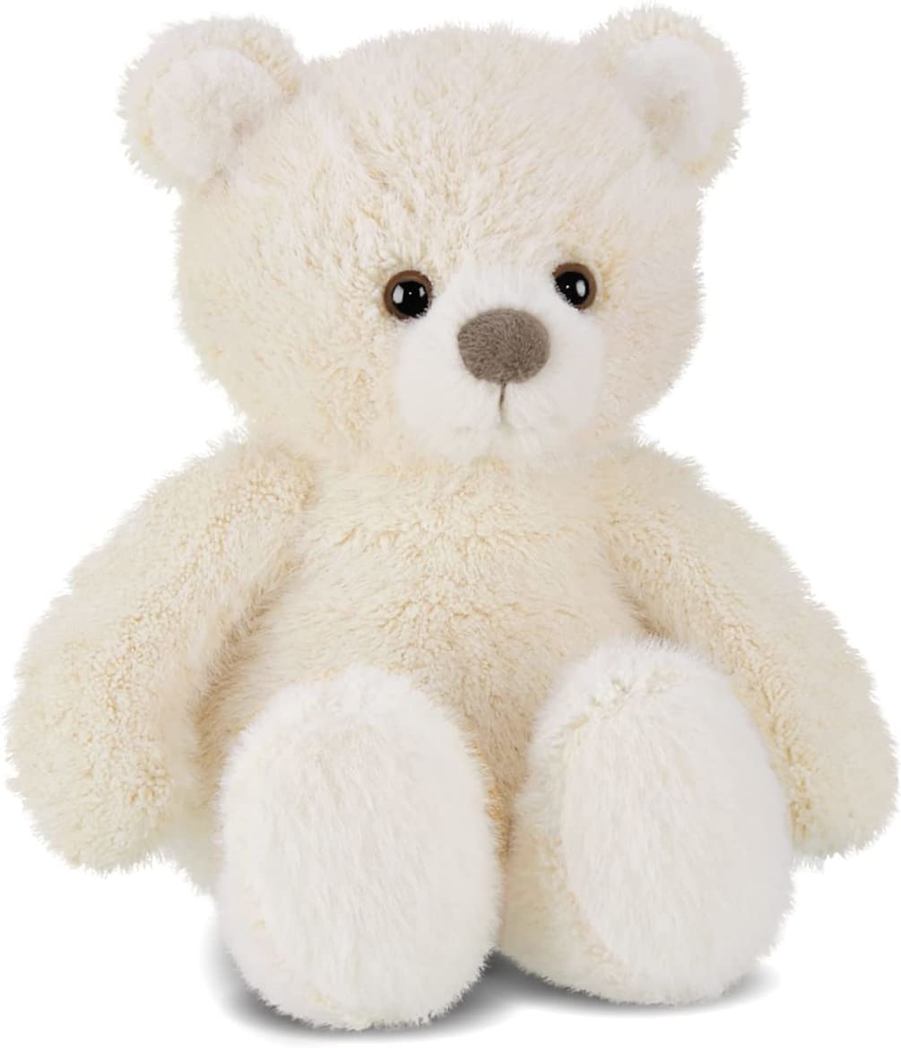Adorably cute 8.5&quot; tall sitting teddy bear stuffed animal with ultra soft