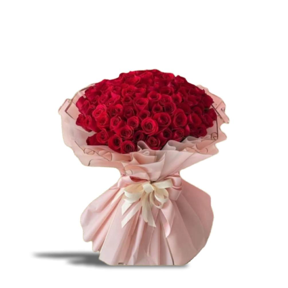 Ignite passion and express deep emotions with our &ldquo;Red Bunch of Roses.&rdquo;