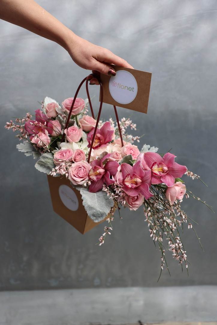 Flowers in bag delivery new arrivals