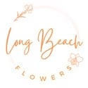 Long Beach Flowers logo on a white background