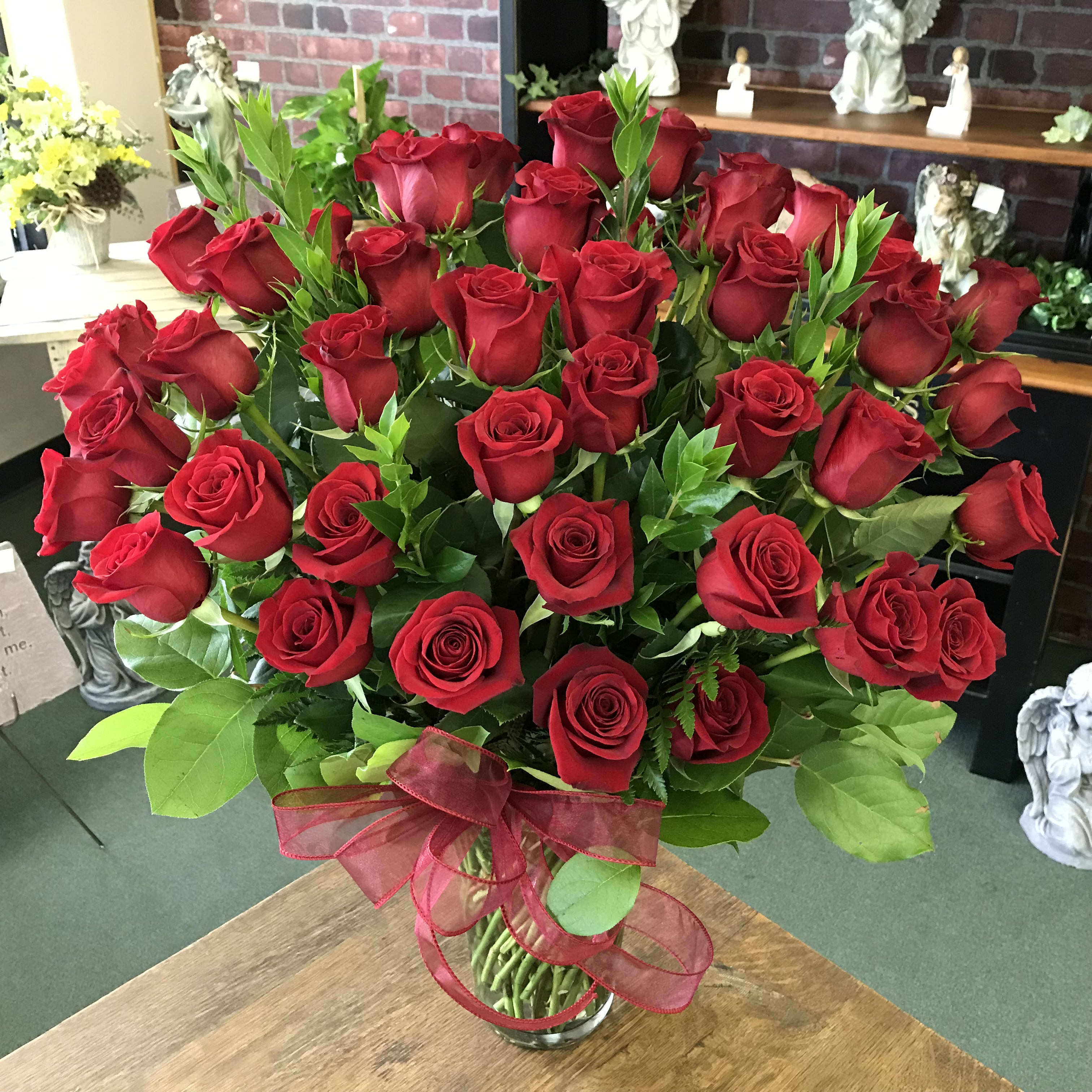 48 Red Roses in Peoria, IL | Prospect Florist