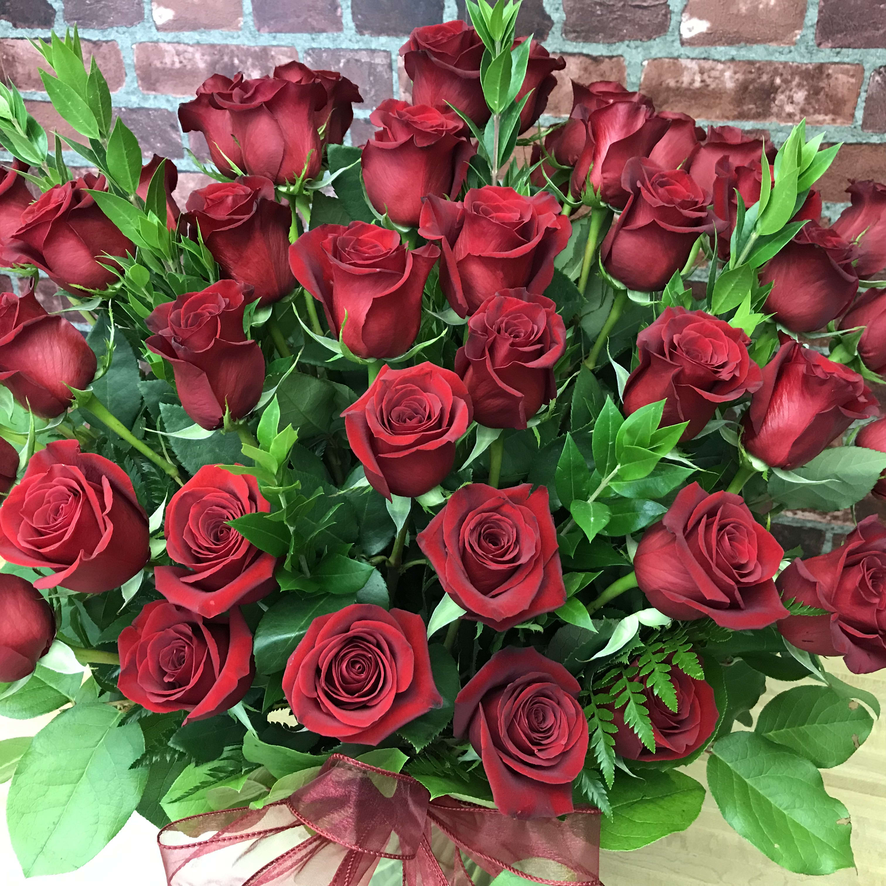 48 Red Roses in Peoria, IL | Prospect Florist