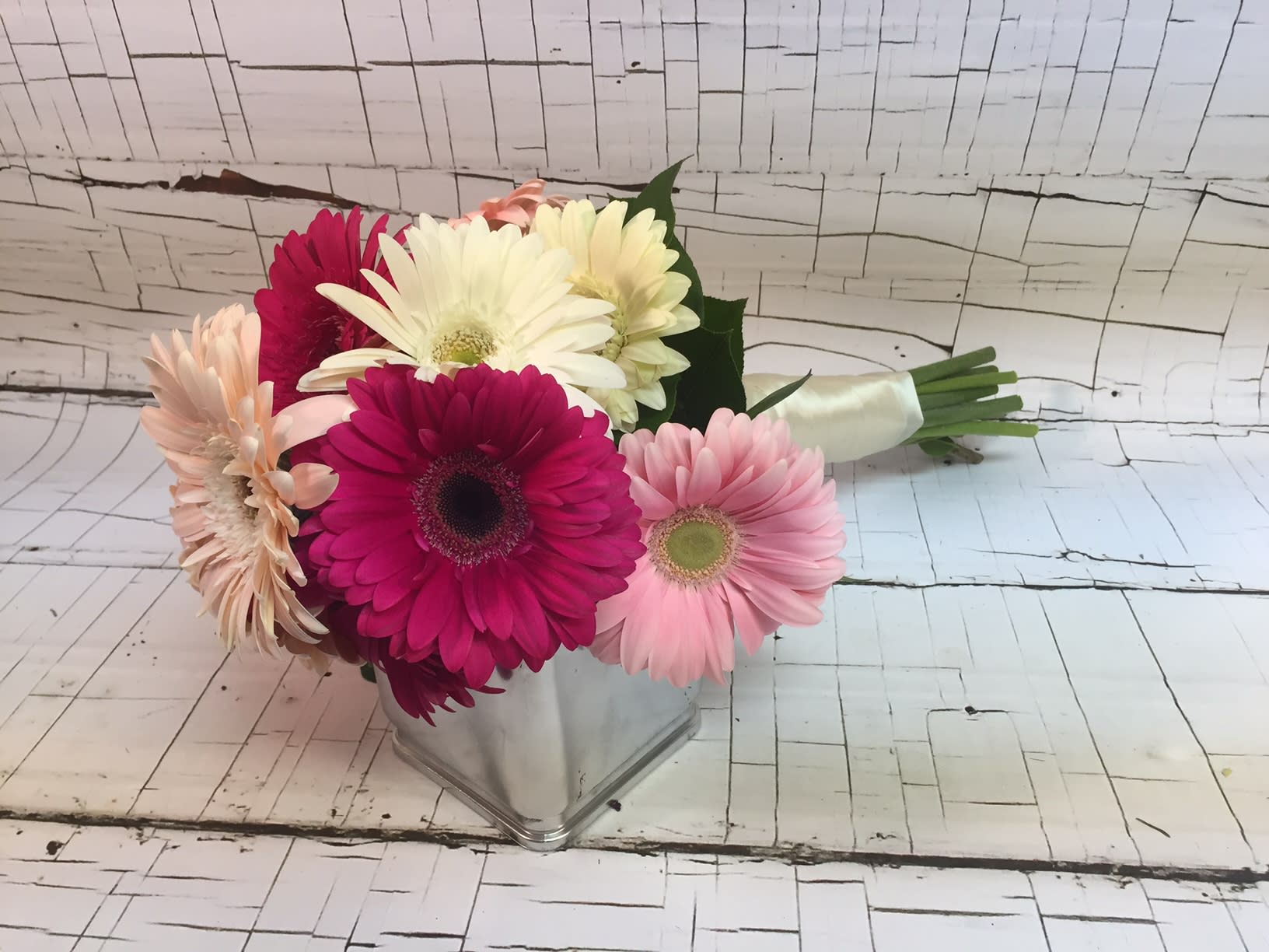 Gerbera Daisies Wedding Bouquets in St Louis, MO | Irene's ...