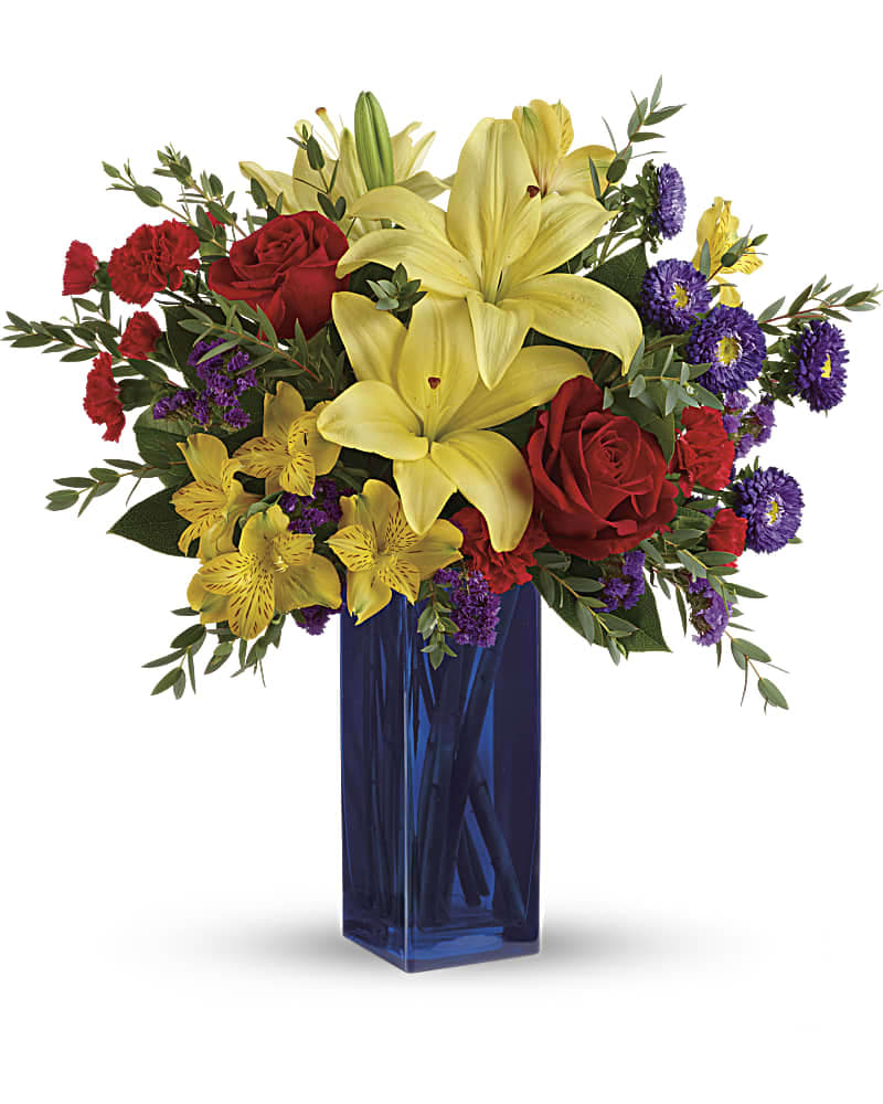 Teleflora's Flying Colors Bouquet in Van Buren, AR Tate's Flower