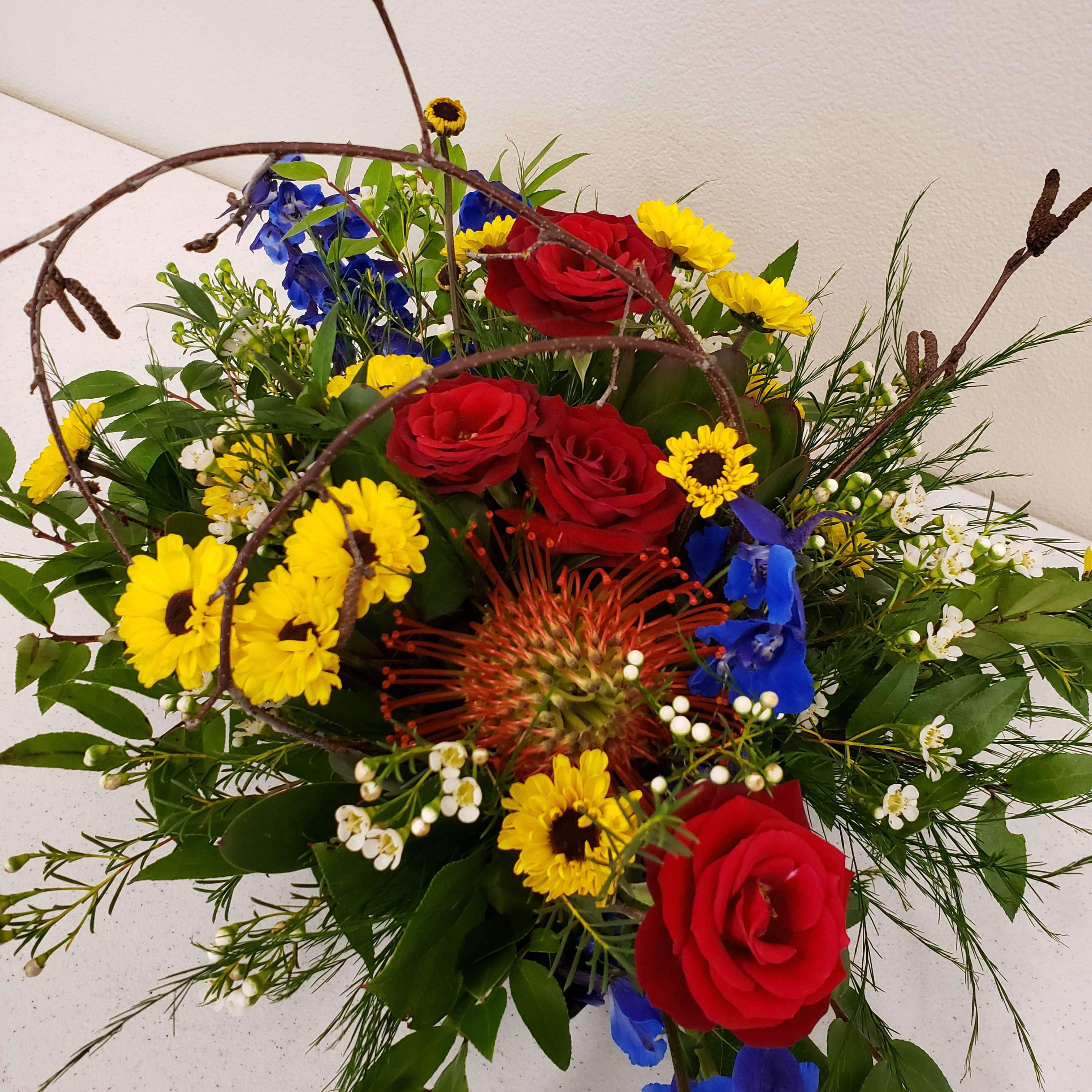 Summer Fun Flower Arrangement in Olympia, WA Specialty Floral Design