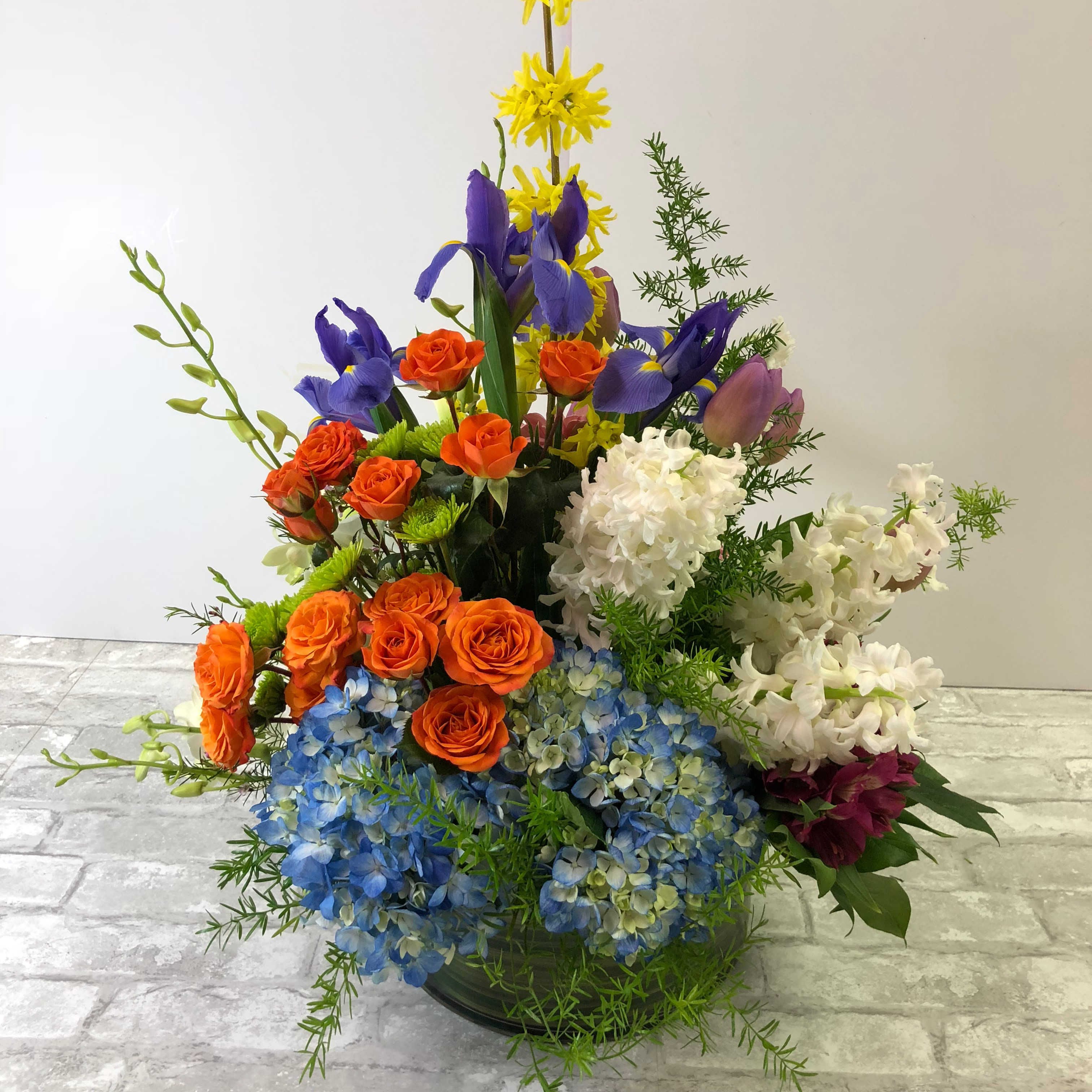 Garden Style Arrangement in Bensalem, PA Flower Girl Florist & Flower