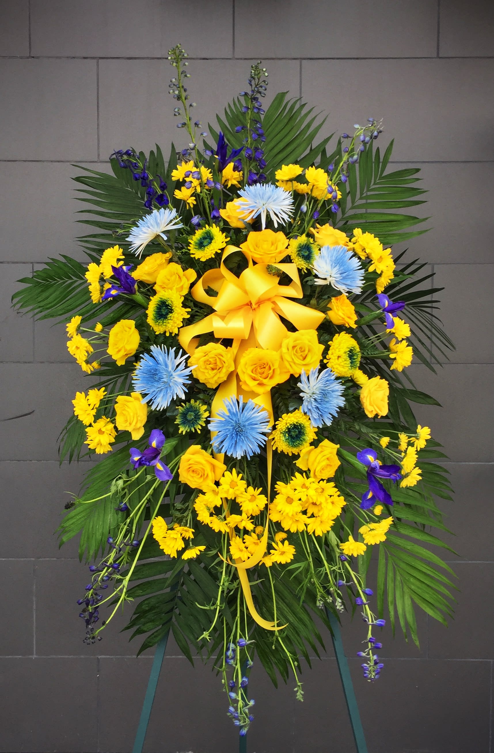 Funeral Spray 4 in Huntington Beach, CA | Huntington Flowers