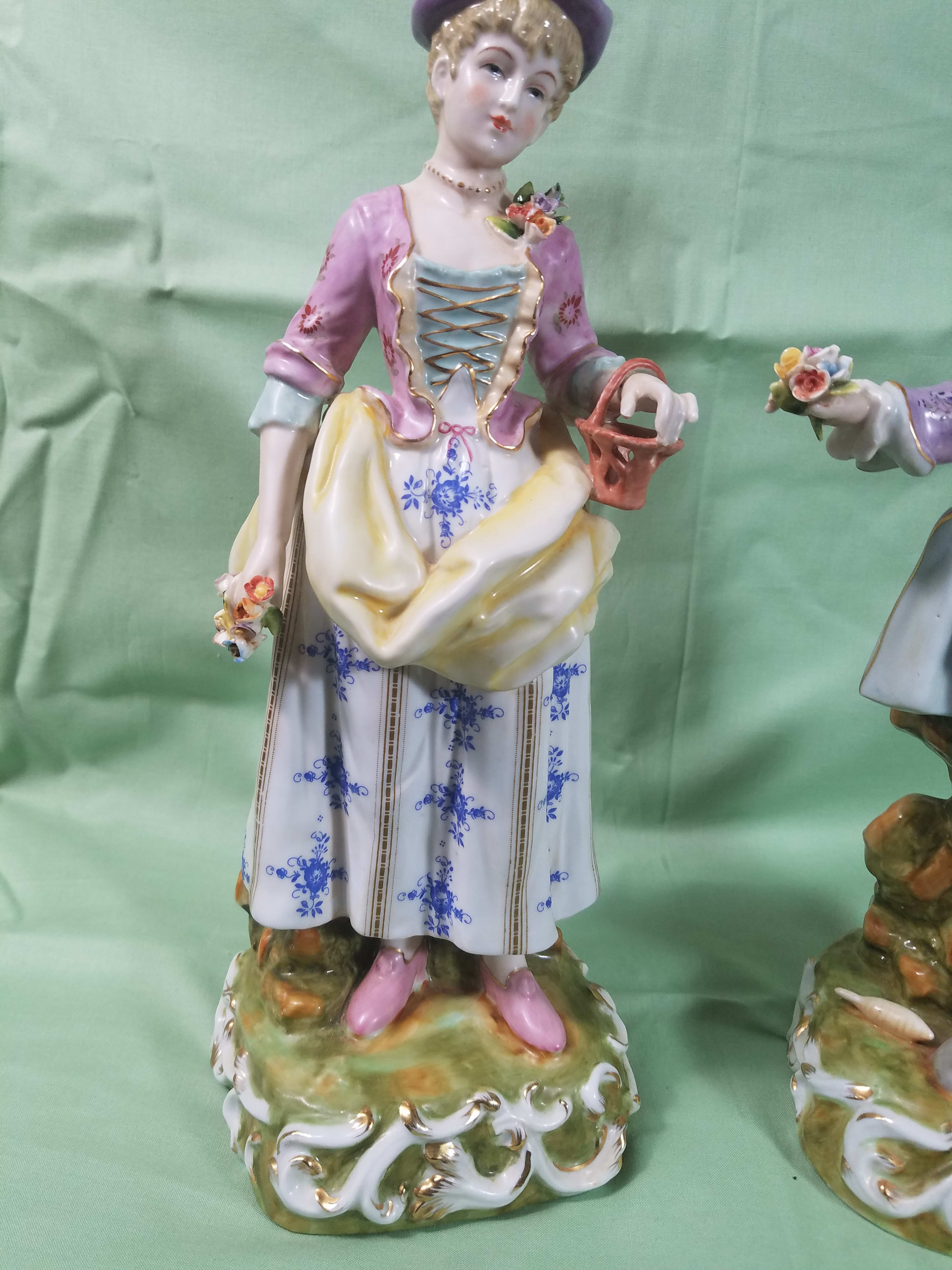ANTIQUE PORCELAIN FIGURINES NEW-G88 by Newton's Greenhouse and Florist