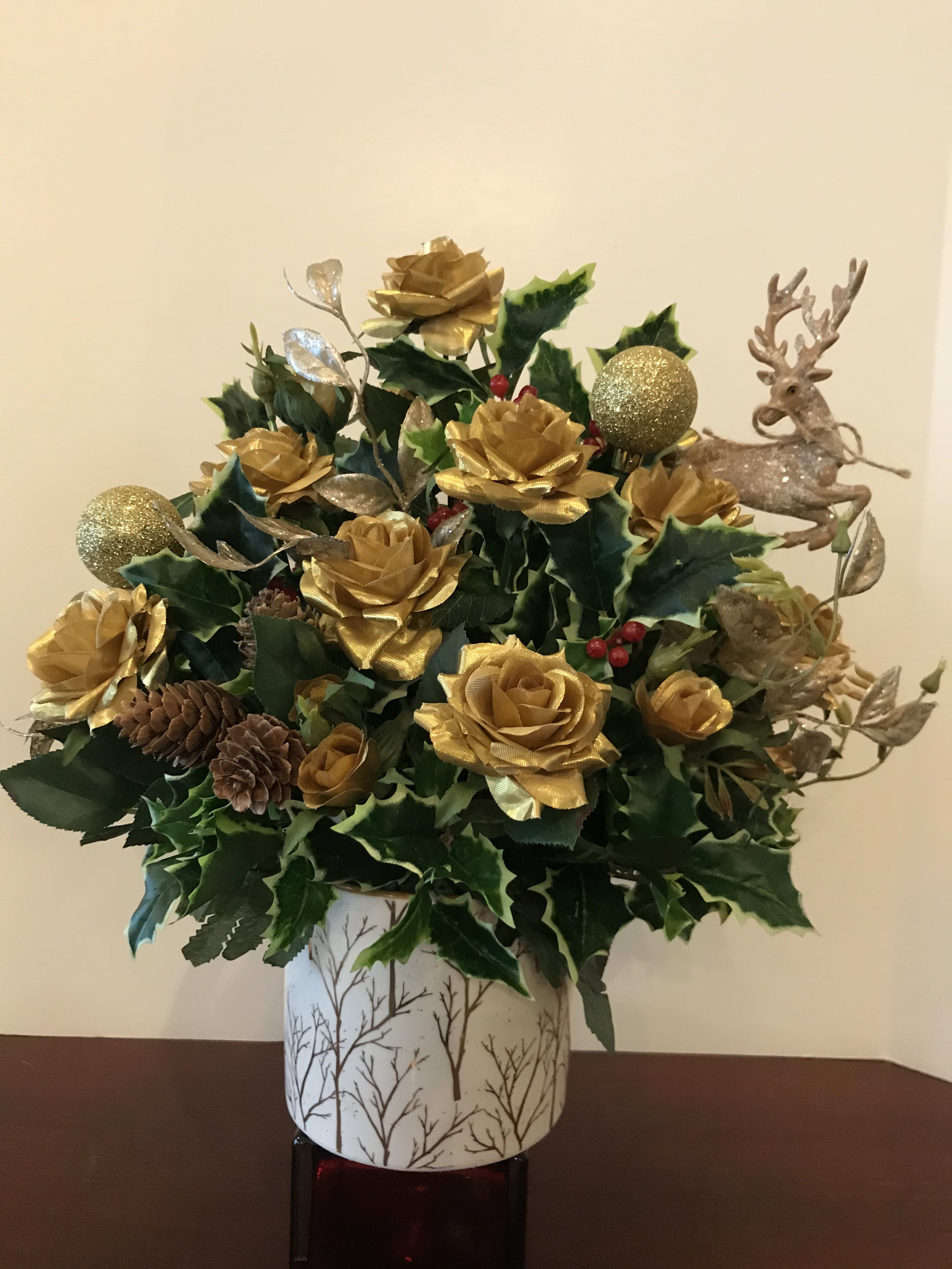 Golden Silk Forest (silk) in Christiansburg, VA Angle Florist, Inc.