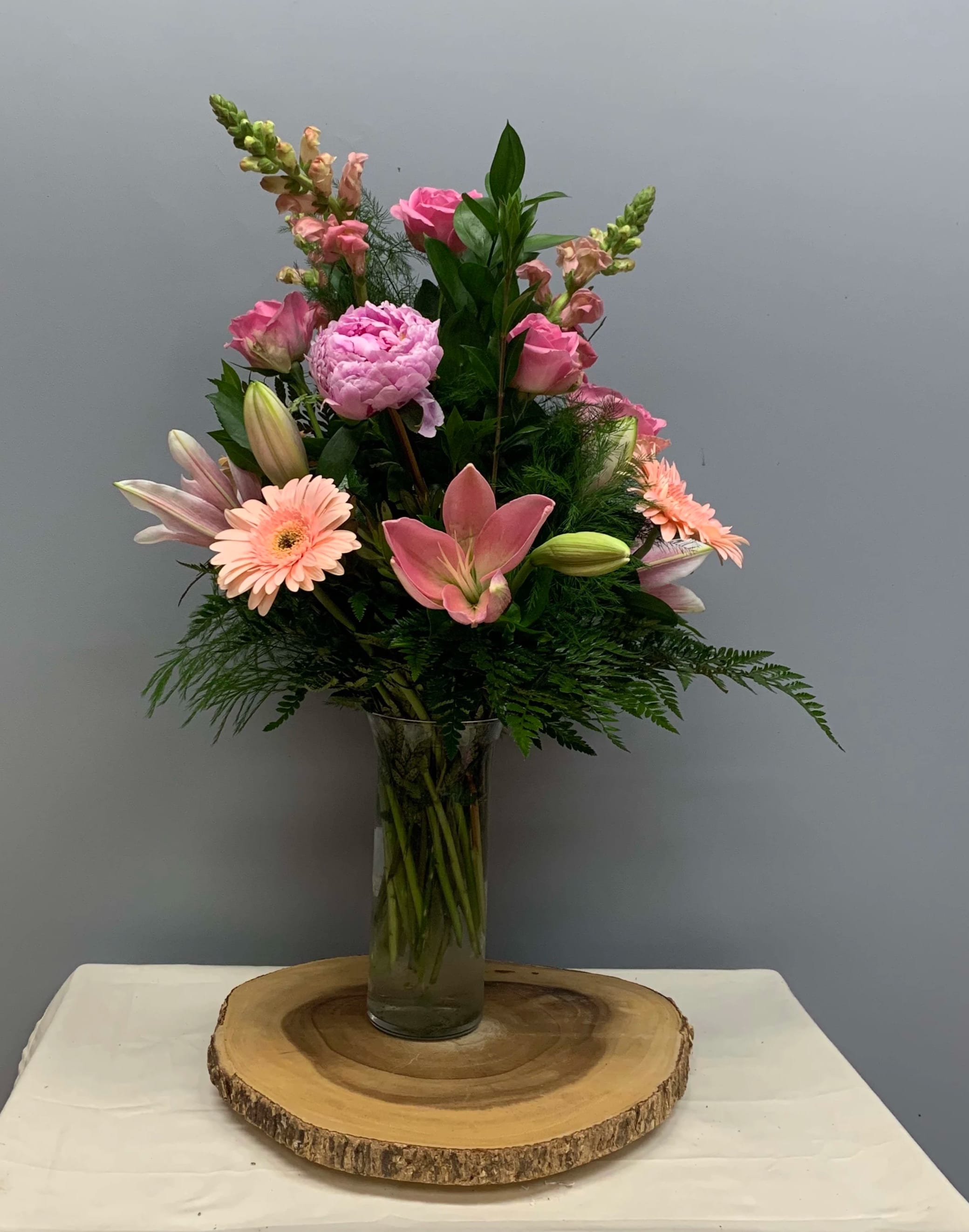 Simply Pink (SF302) in Claremont, CA | Sherwood Florist & UniqueArt Gallery