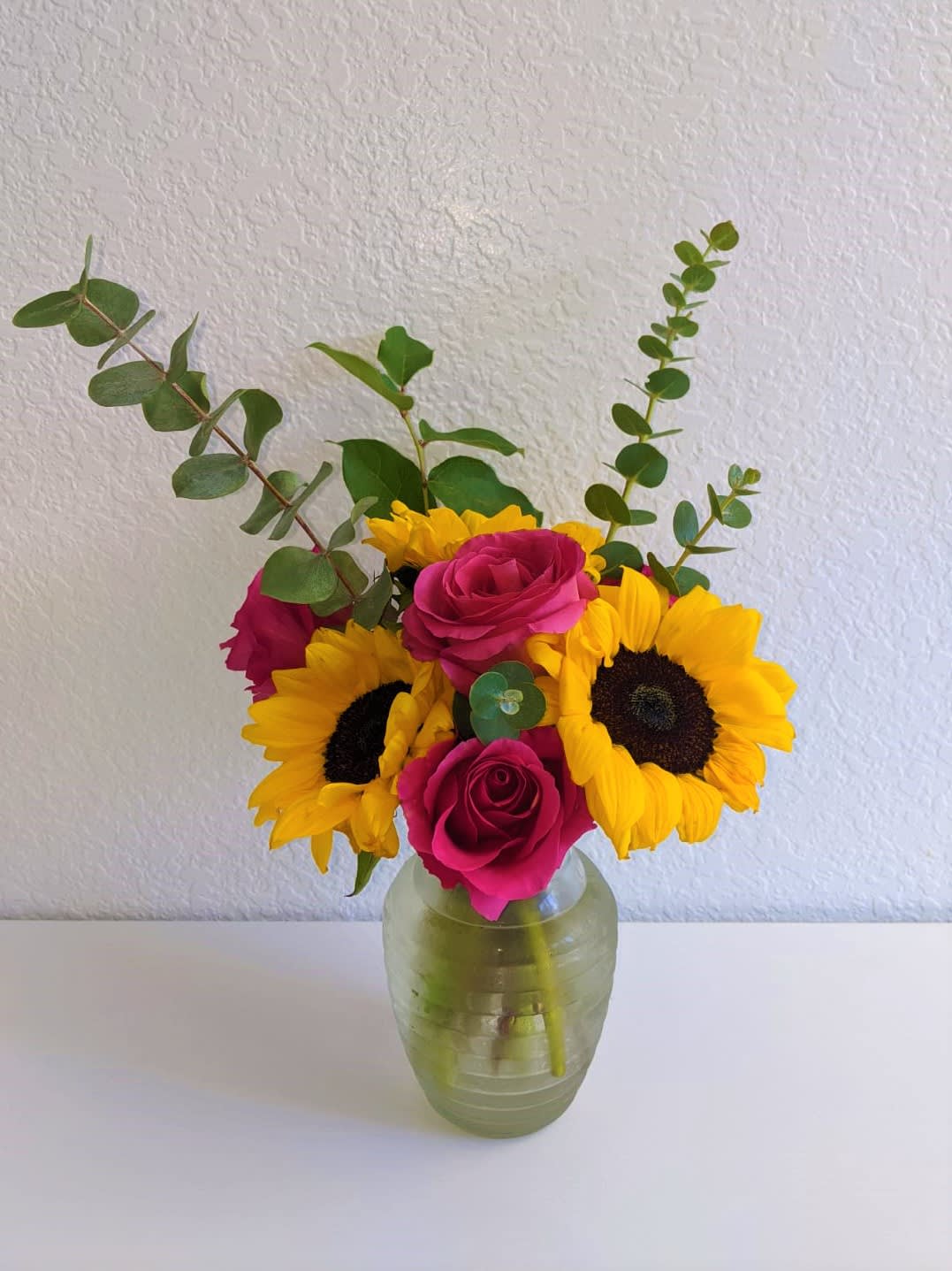 Roses and Sunflowers by Flower Infinity in Costa Mesa, CA Flower Infinity