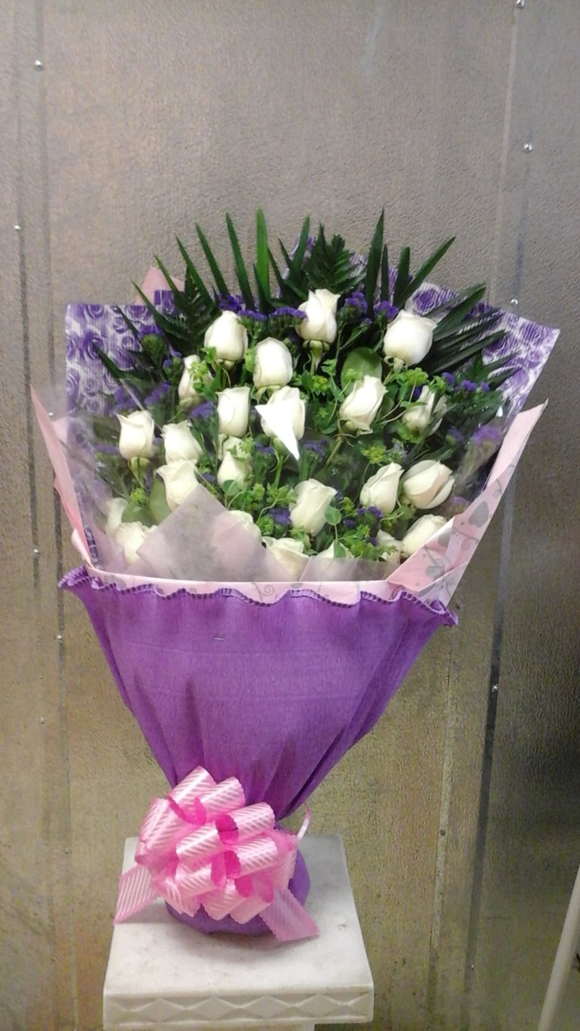 Hong Kong style wrapping (BQ1) in Oakland, CA From the Heart Florist