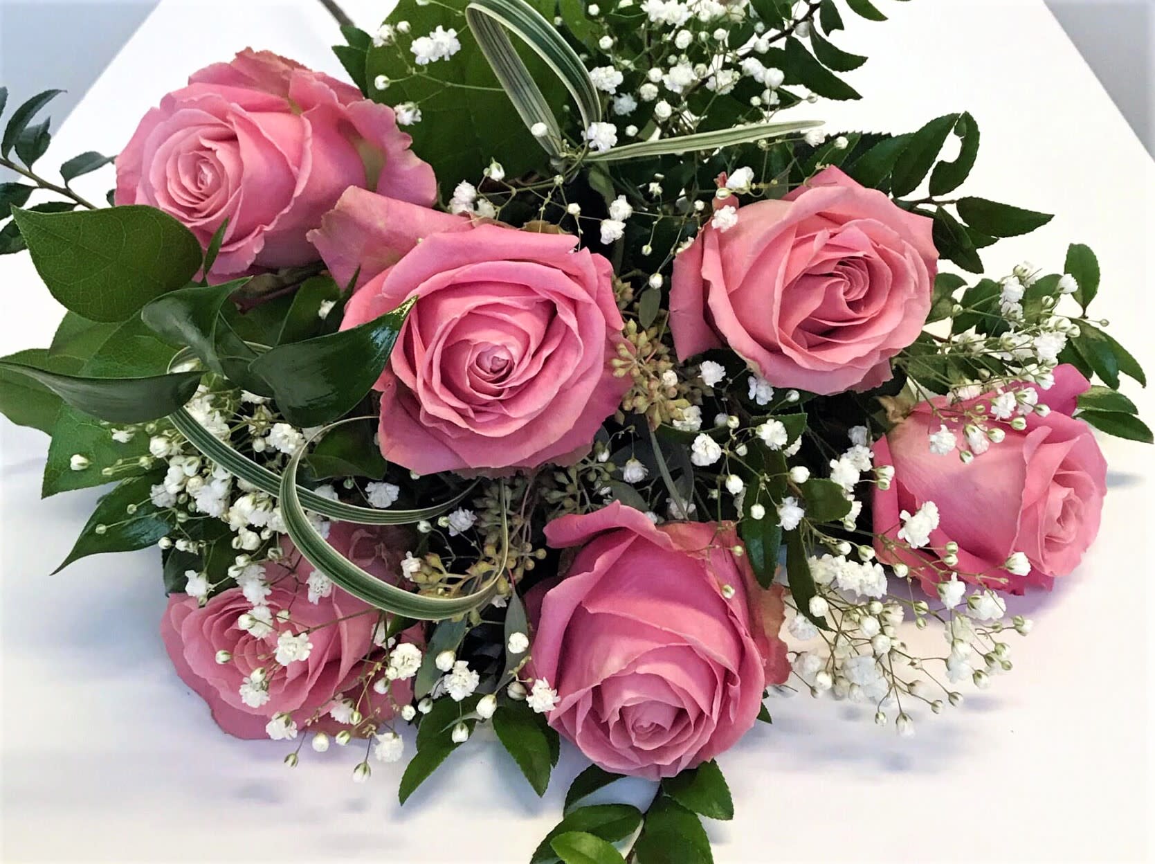 HalfDozen Rose Wrap in Provo, UT BYU Campus Floral