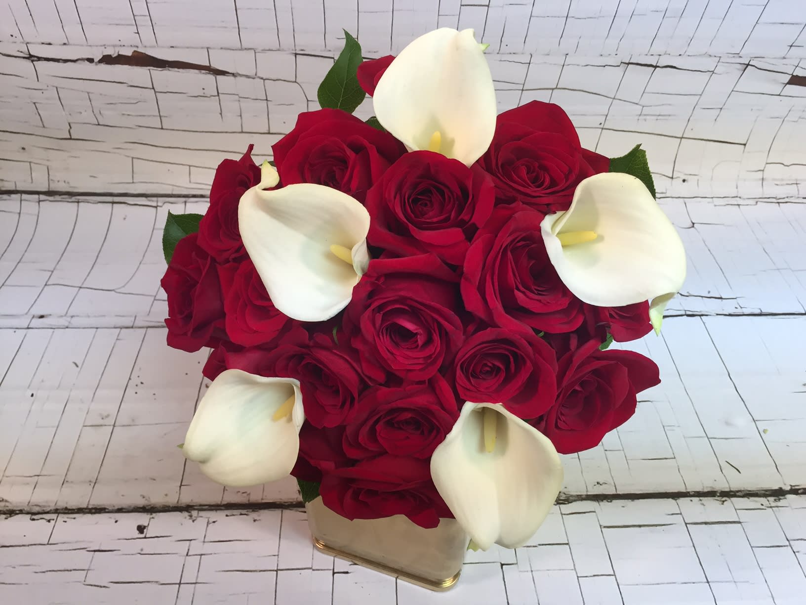 Roses and Calla Lily Wedding Bouquets in St Louis, MO | Irene’s Floral