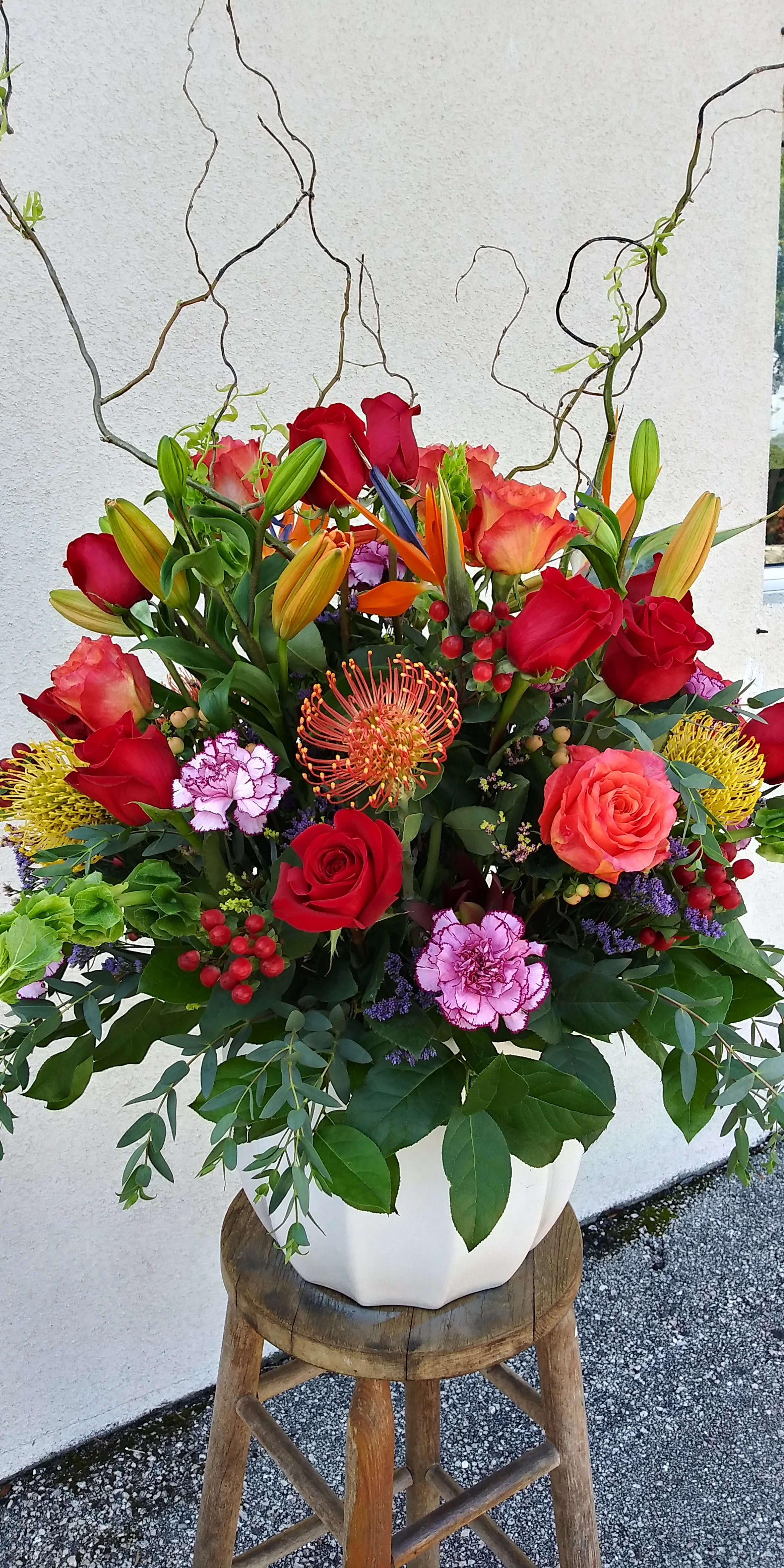 Roses and tropicals in Port Saint Lucie, FL Misty Rose Flower Shop