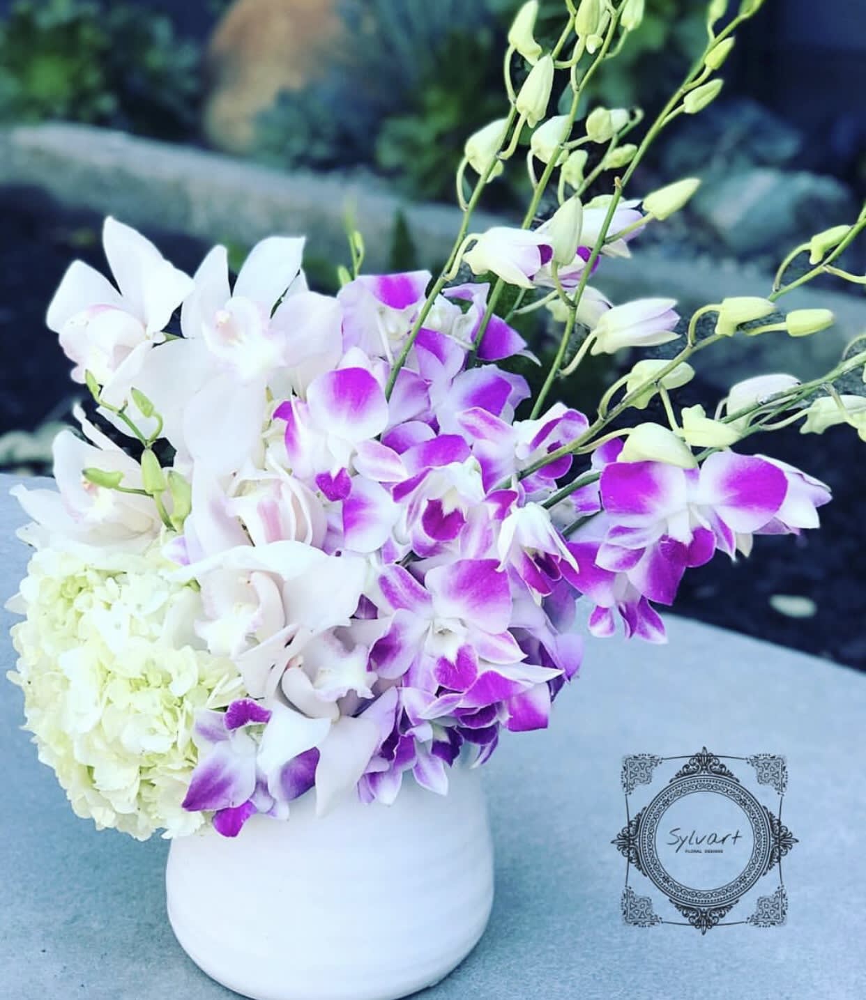 The orchid galore in Burbank, CA | Sylvart Floral Designs