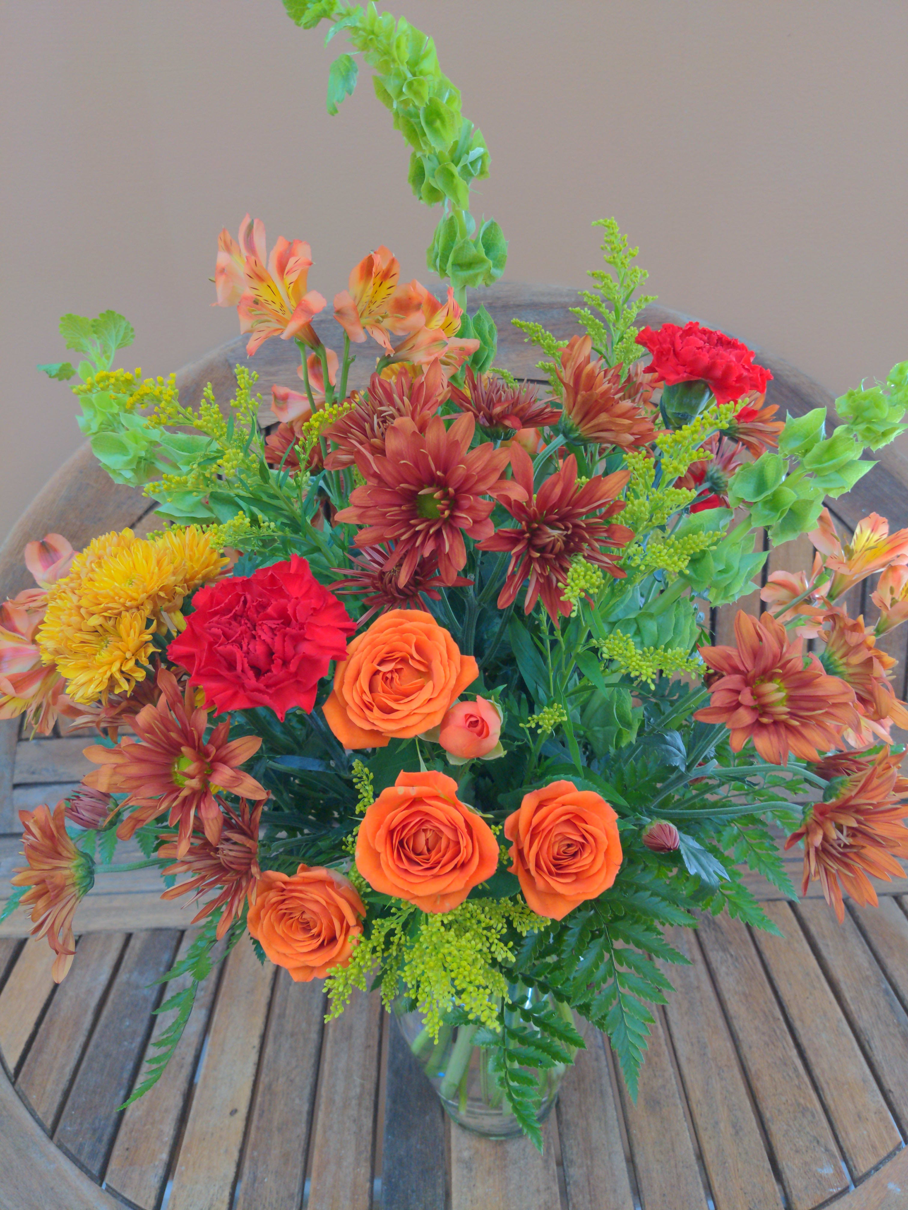 Autumn Splendor Vase in Huntsville, AL Country Home Florist