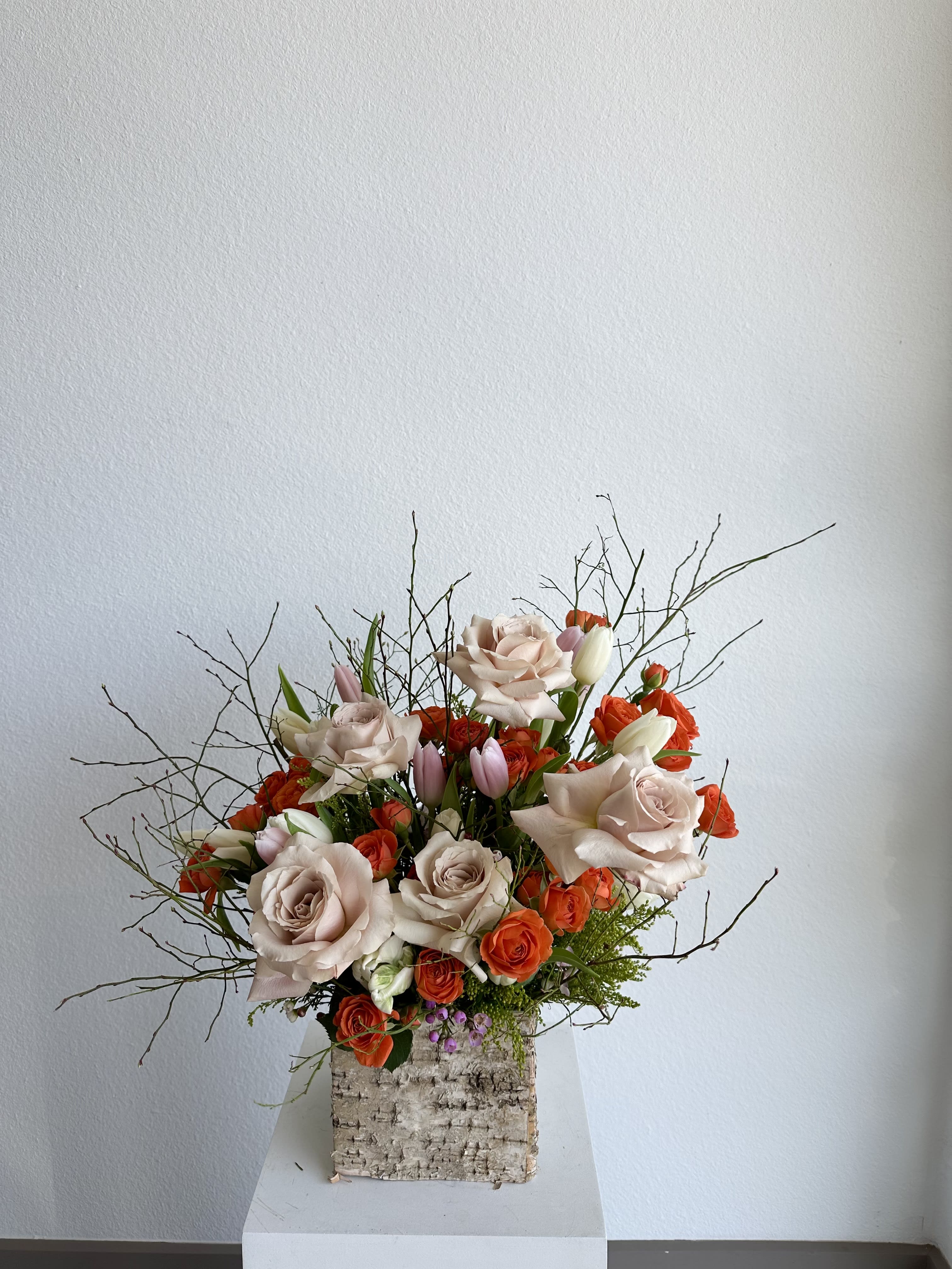 Earth Tone Flower Arrangement in Valley Village, CA | La Fleurel