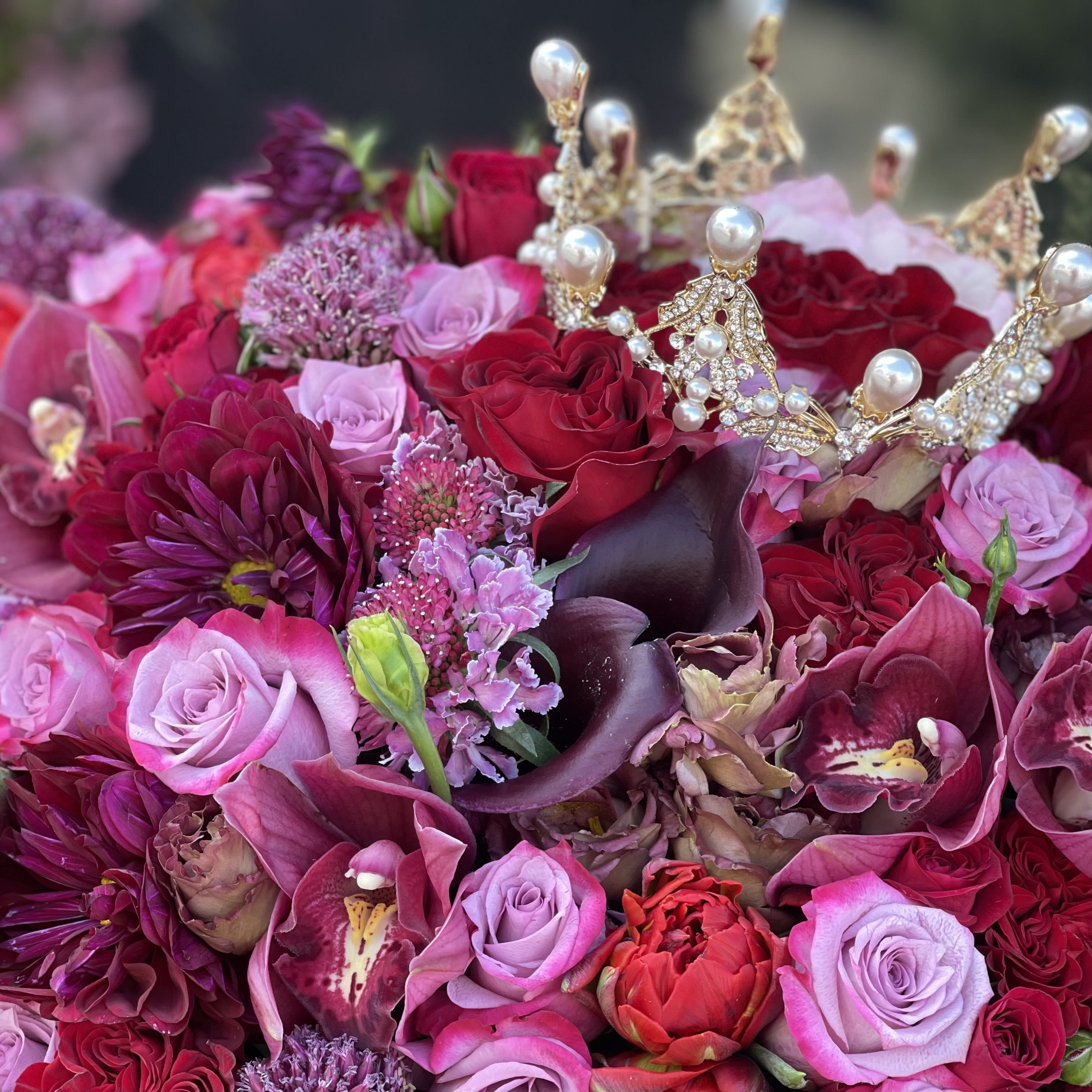 Dark princess in Encino, CA La Fleur Eclose