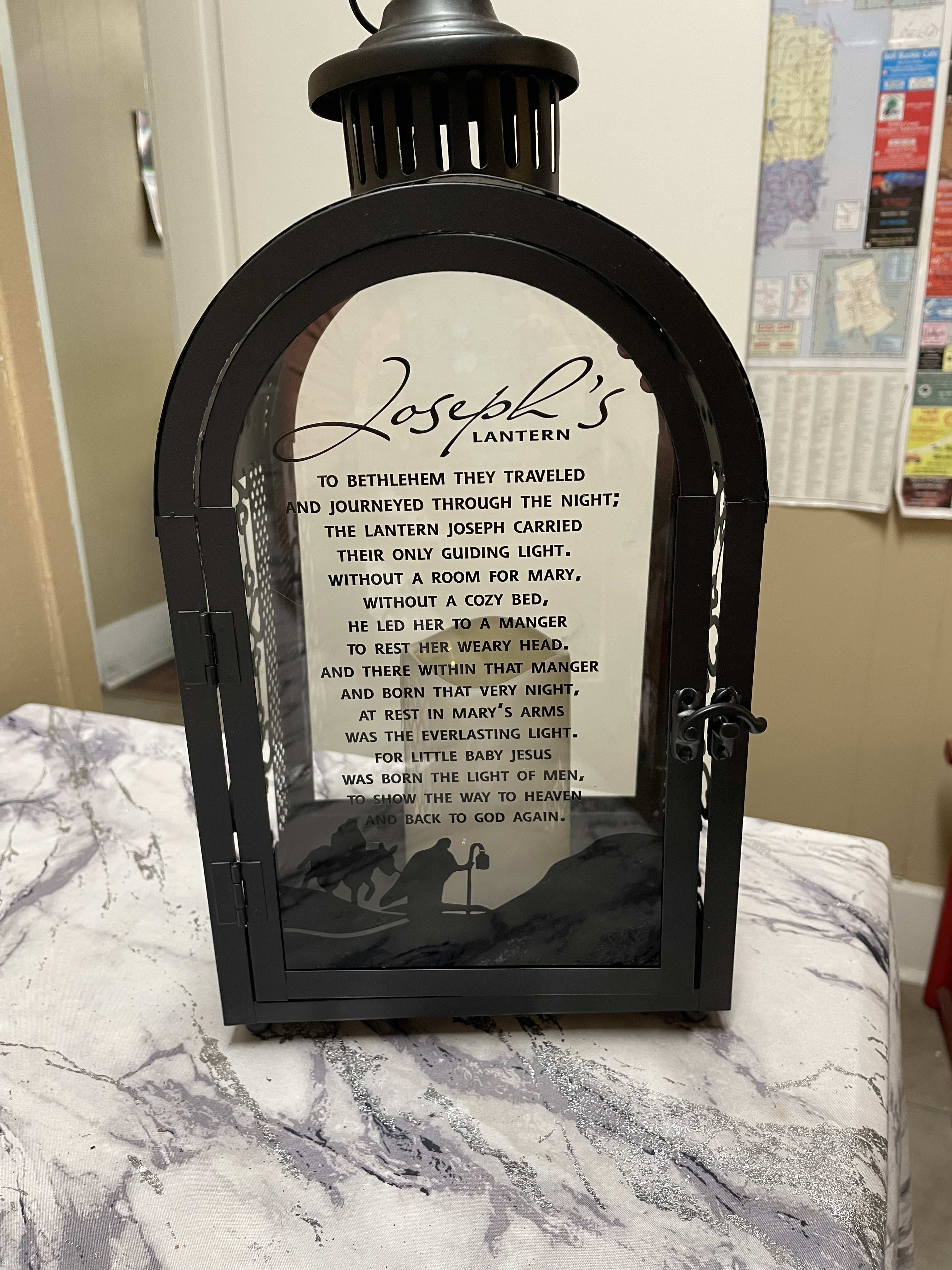 Joseph’s Christmas Lantern in Shelbyville, TN Flowers For Keeps