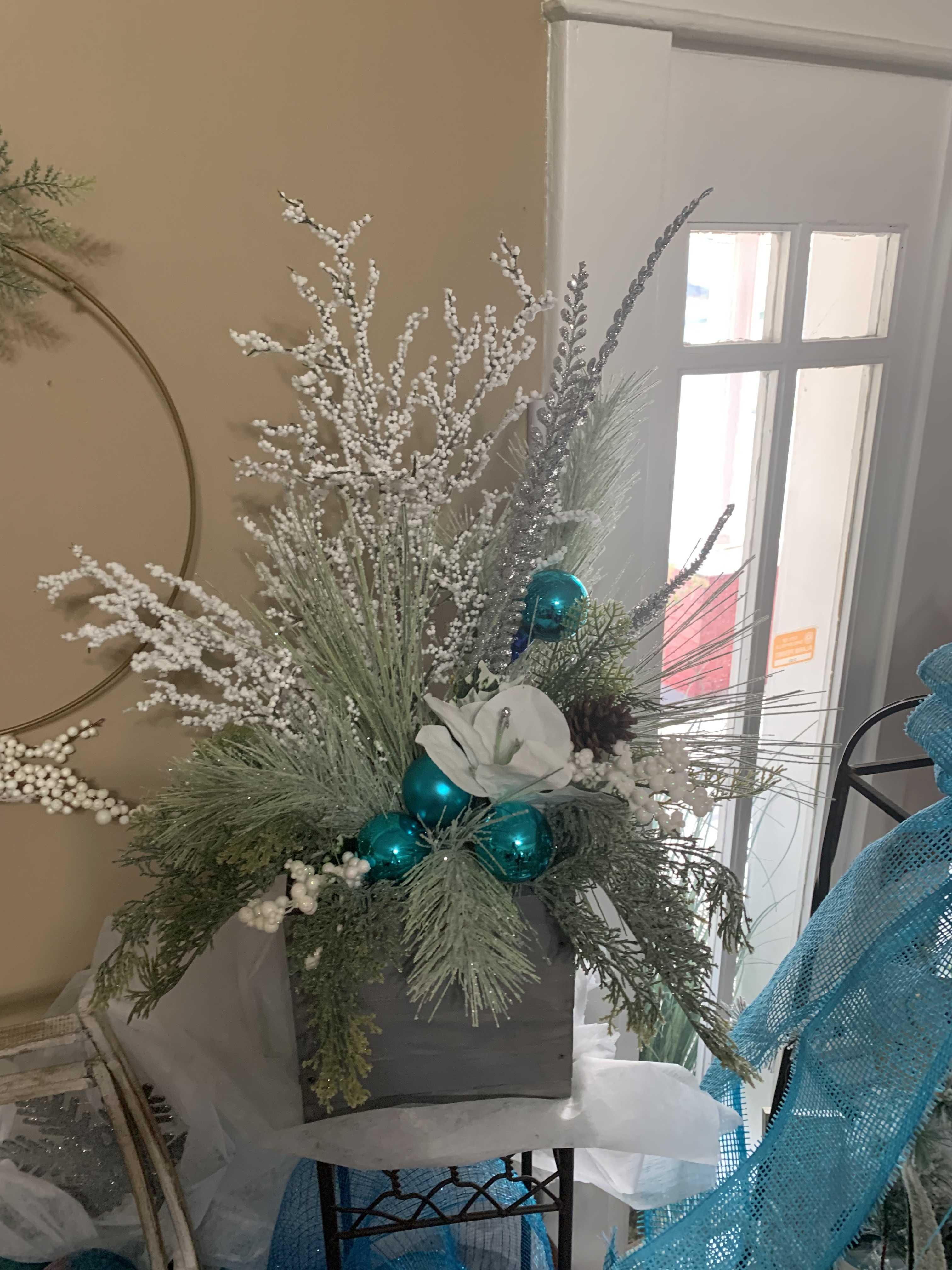 Blue Winter Wish Silk in Shelbyville, TN Flowers For Keeps