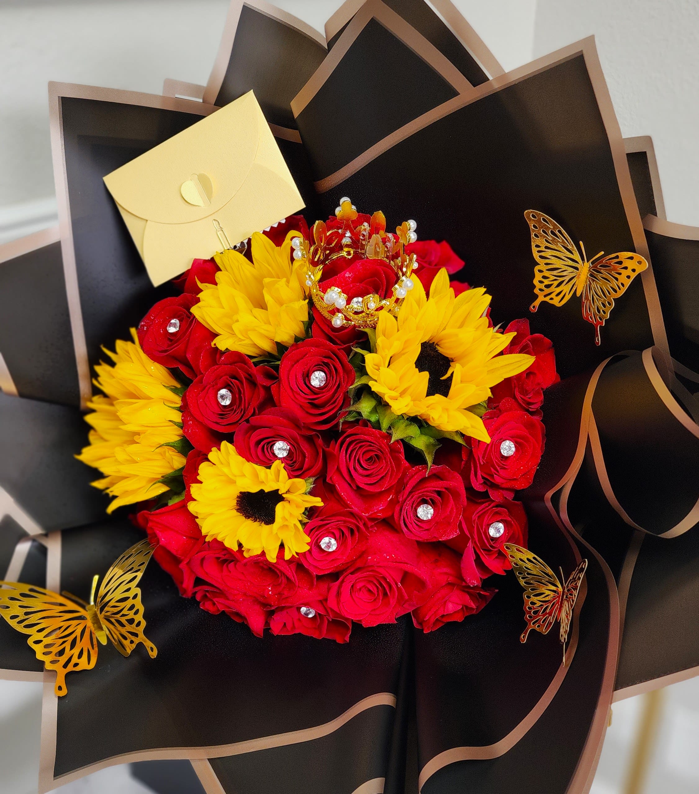 Ramo Buchon✨ Sunflower bouquet 🌻