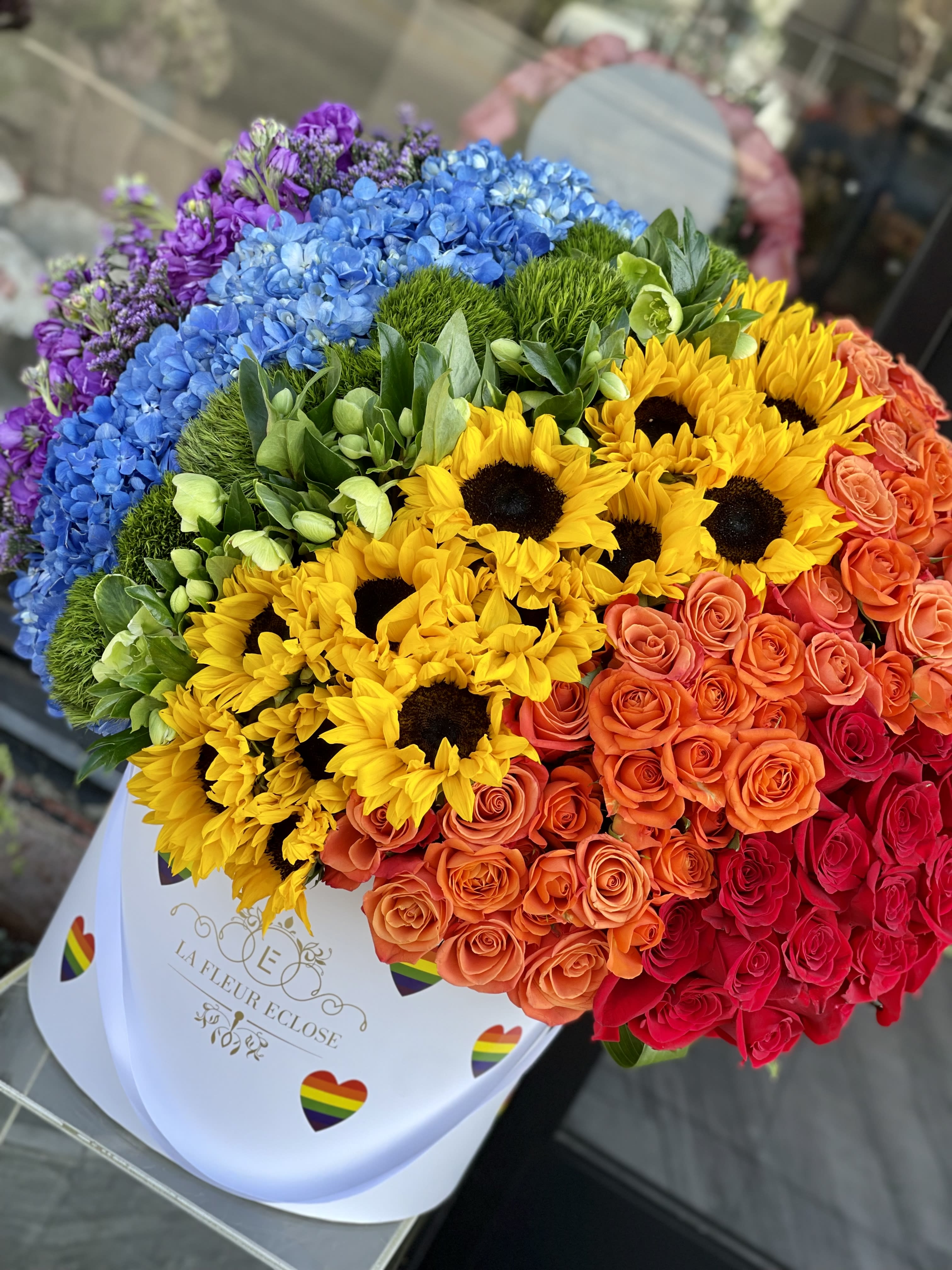 Enchanting Bouquet Wrap in Petaluma CA - Line From Ecuador Flowers