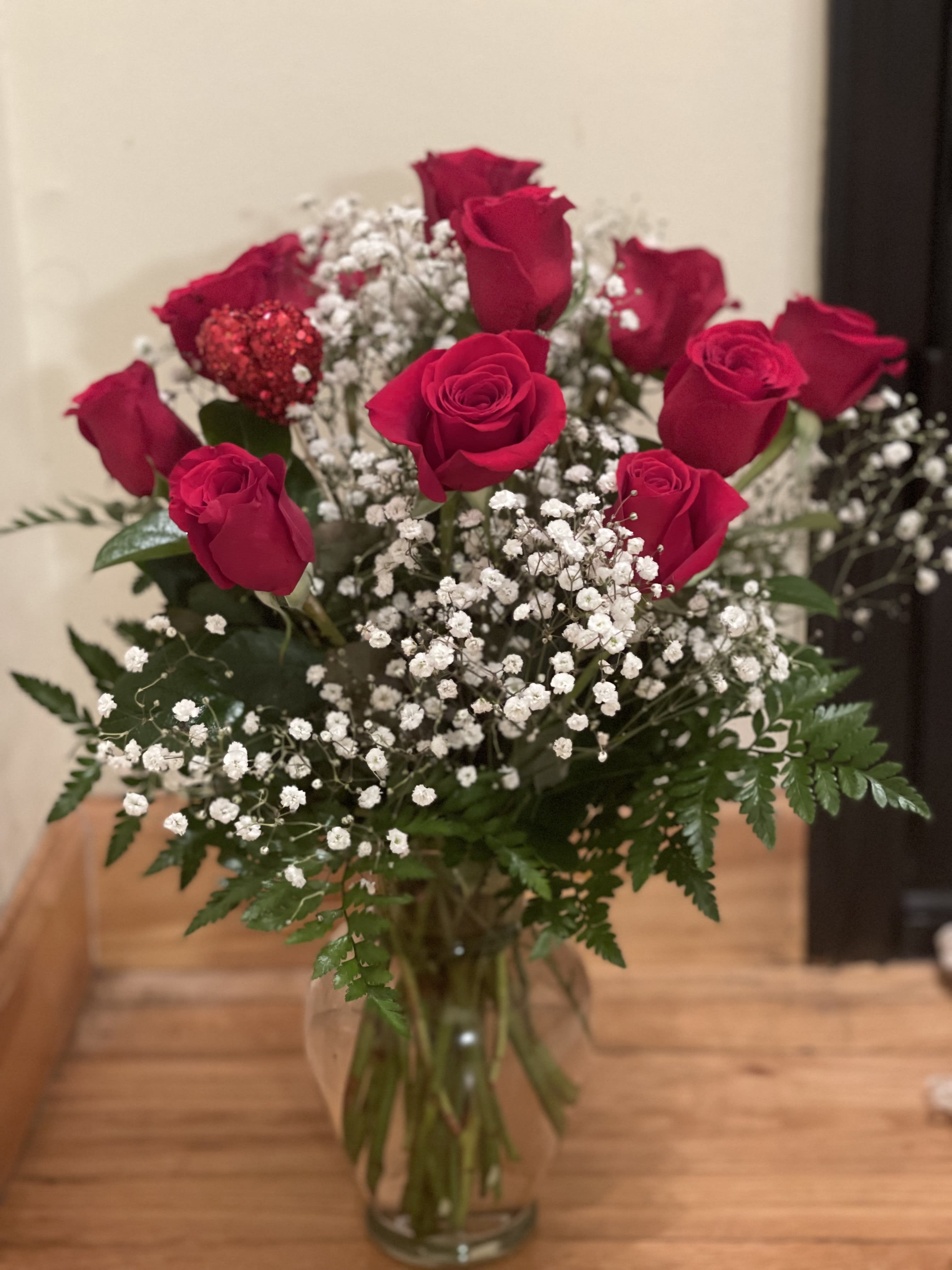 Floral N5  NO.123 - GIANT RED BABY BREATH BOUQUET