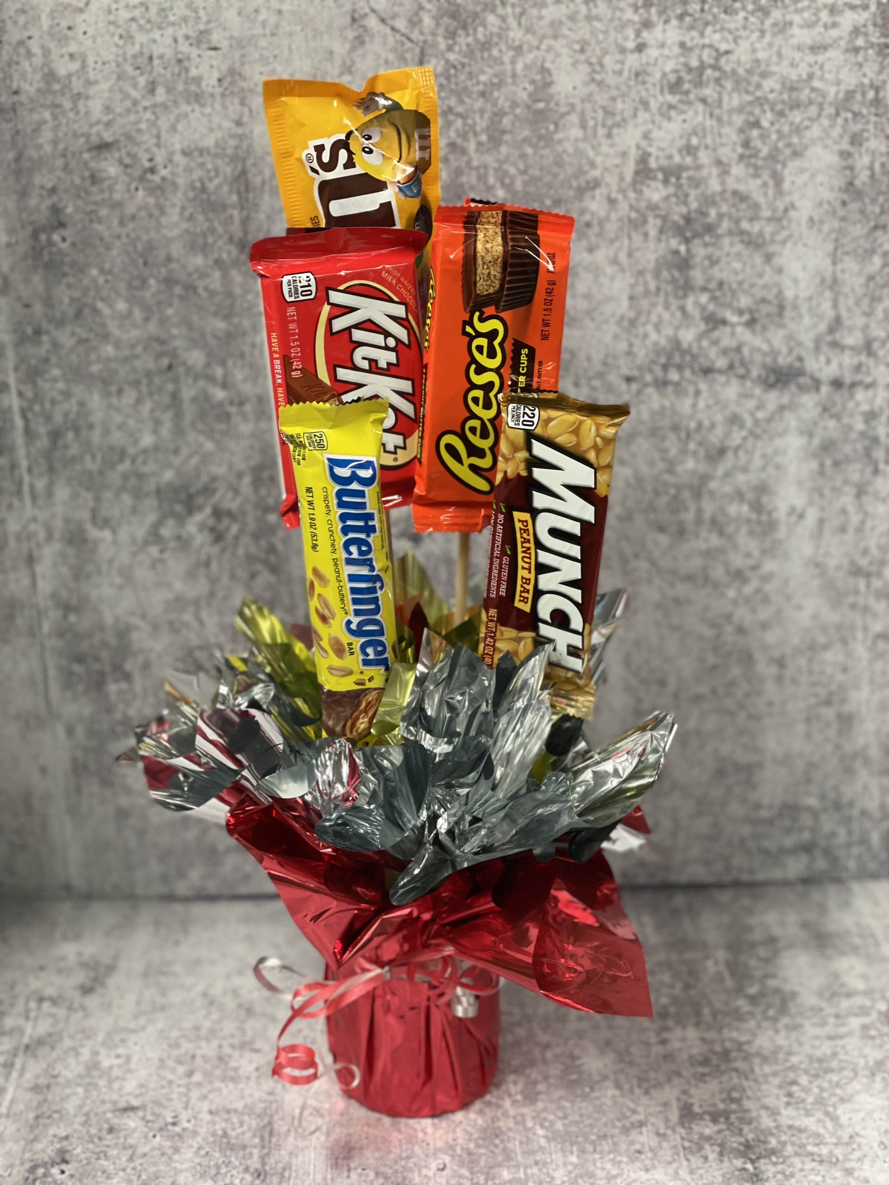Candy Bar Bouquet in Broken Bow NE Broken Bow Floral Plant Studio